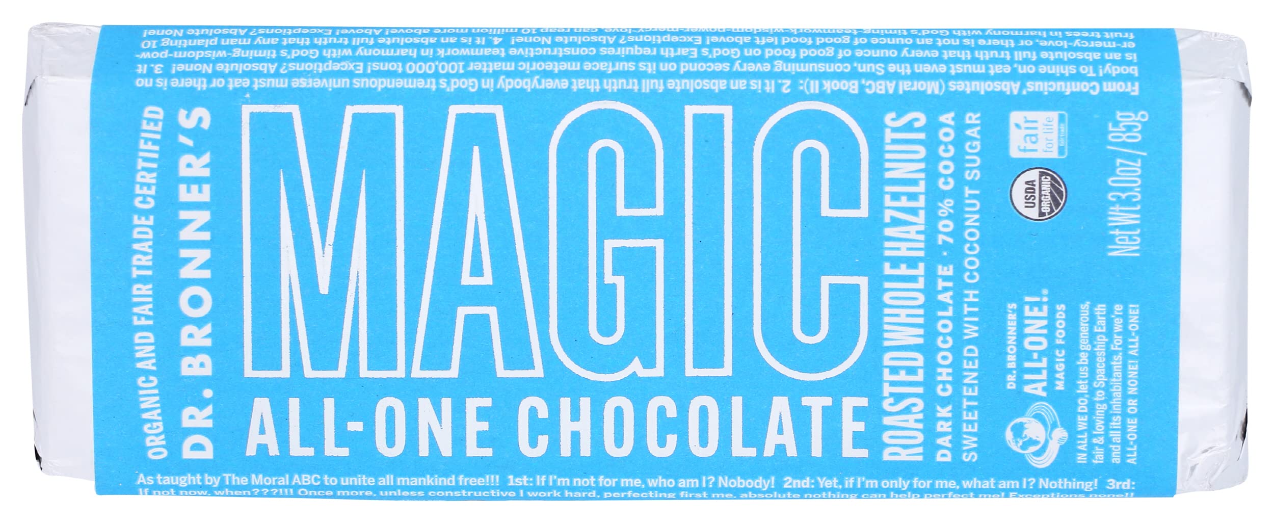 Dr Bronners, Dr Br Chocolate Roasted Hazelnuts, 3 Ounce