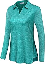 Vldnery Plus Size Women's Golf Shirts Short Sleeve V Neck Loose Fit Plain Workout Tennis Polo T-Shirts