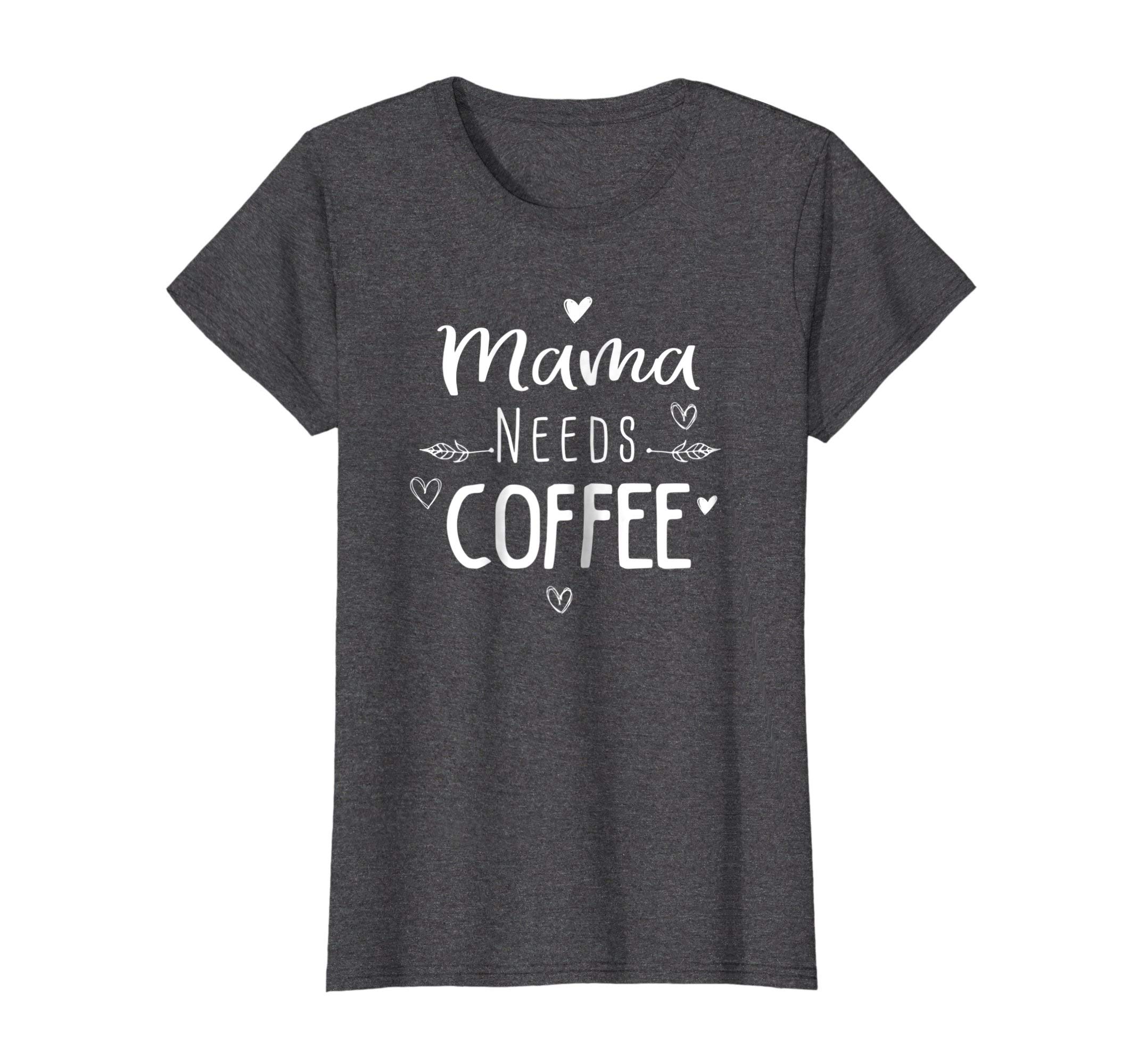 Caffeine T Shirts Luna27 TeesMama Needs Coffee Lover T-Shirt for Mom Caffeine Tee Weekend T-Shirt