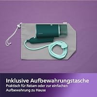 Philips STH3020 Hordozható Gőzölő 1000W Kompakt Összecsukható Sötétzöld 5