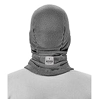 Vista 8 de Pasamontañas con bisagras resistentes al viento Ergodyne N-Ferno 6823, negro