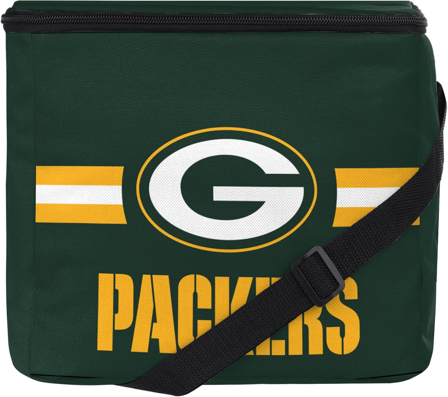 FOCO NFL Officially Licensed Primary Logo Team Stripe 6 or 12 Pack Soft Insulated Game Day Football Lunch Tote Cooler
