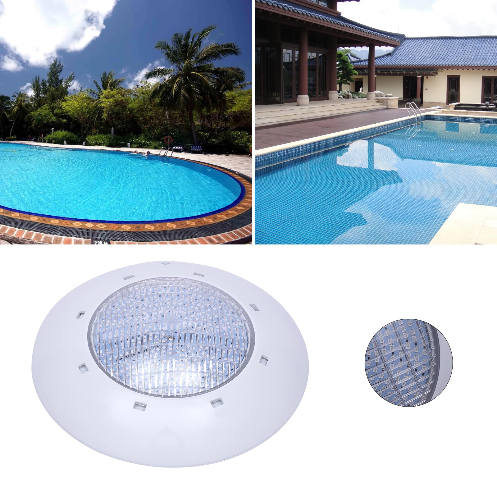Luces LED Subacuáticas Para Piscina - Pack De 6 Unidades, 16 Colores, Mando A Distancia, IP68, Ideal Para Fiestas Y Decoración