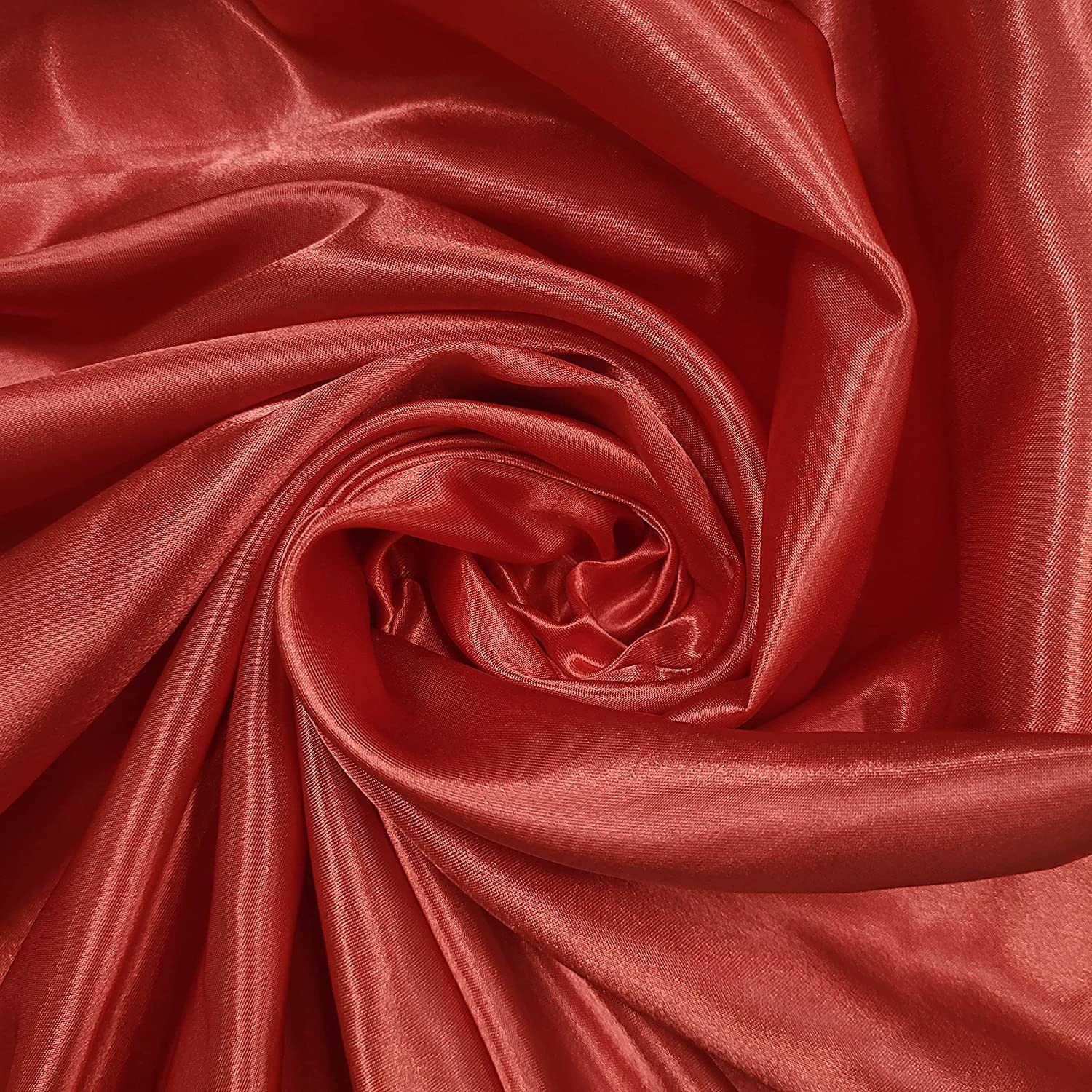 EP 100% Polyester/Poly Silk Silky Satin Fabric, Dressmaking, Wedding, Prom, Dress Craft Fabric Material 58"