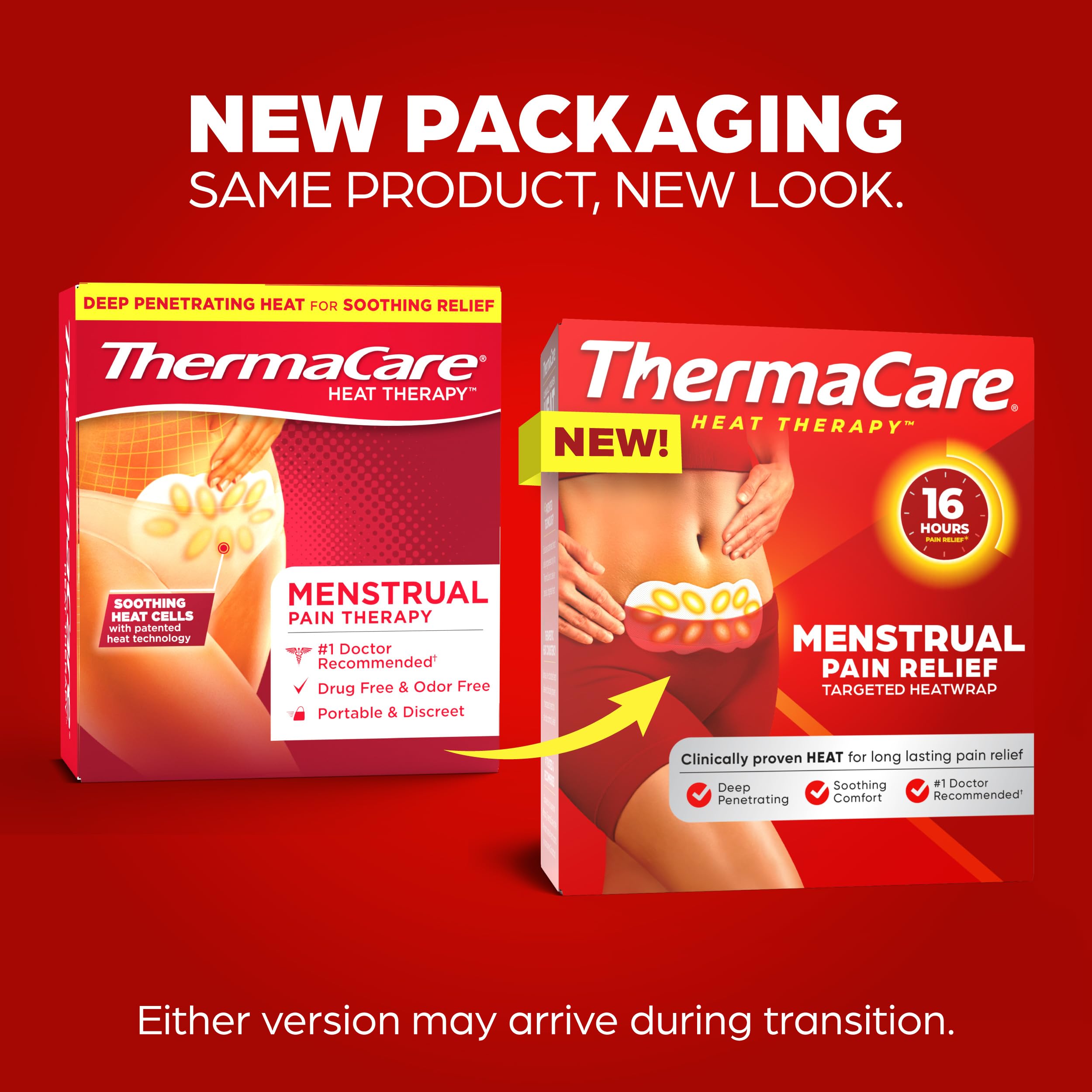 ThermaCare Menstrual Heating Pads for Cramps & Back Pain Relief, 6 Count — Amazon image 9