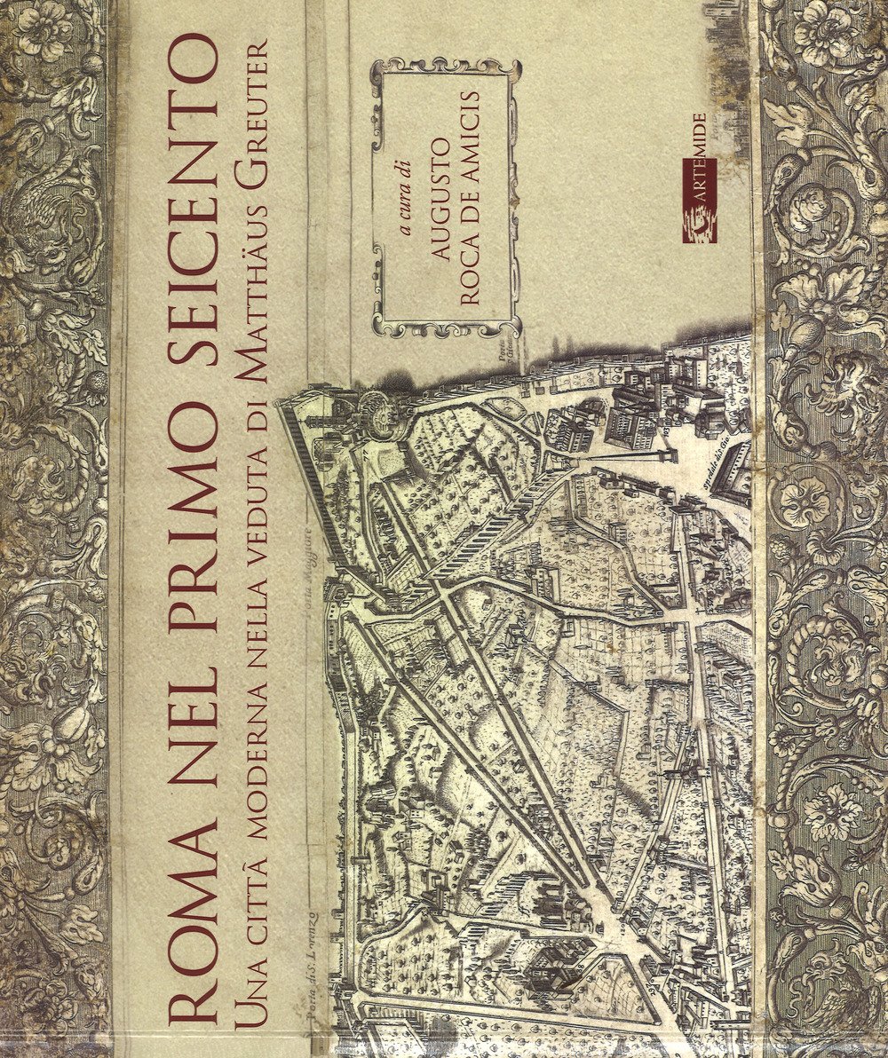 Matthäus Greuter Rome au Seicento : sublime livre d'art pour salon