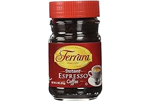 Ferrara Instant Espresso Coffee: Instant Liquid Espresso in a Convenient 2 oz Size