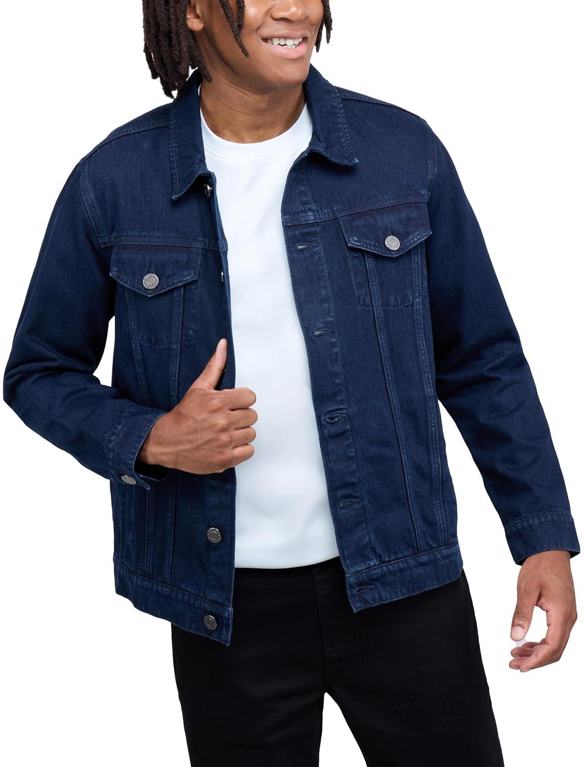 X RAY Jaqueta jeans masculina lavada, rasgada, desgastada, flexível, elástica, casual, caminhoneiro, jaqueta jeans em promoção! Veja a oferta e mais achadinhos de Jaquetas & Casacos 6 Hoje é o melhor dia para comprar X RAY Jaqueta jeans masculina lavada, rasgada, desgastada, flexível, elástica, casual, caminhoneiro, jaqueta jeans com aquele preço maroto! Promoção! Aproveite a oferta! 6