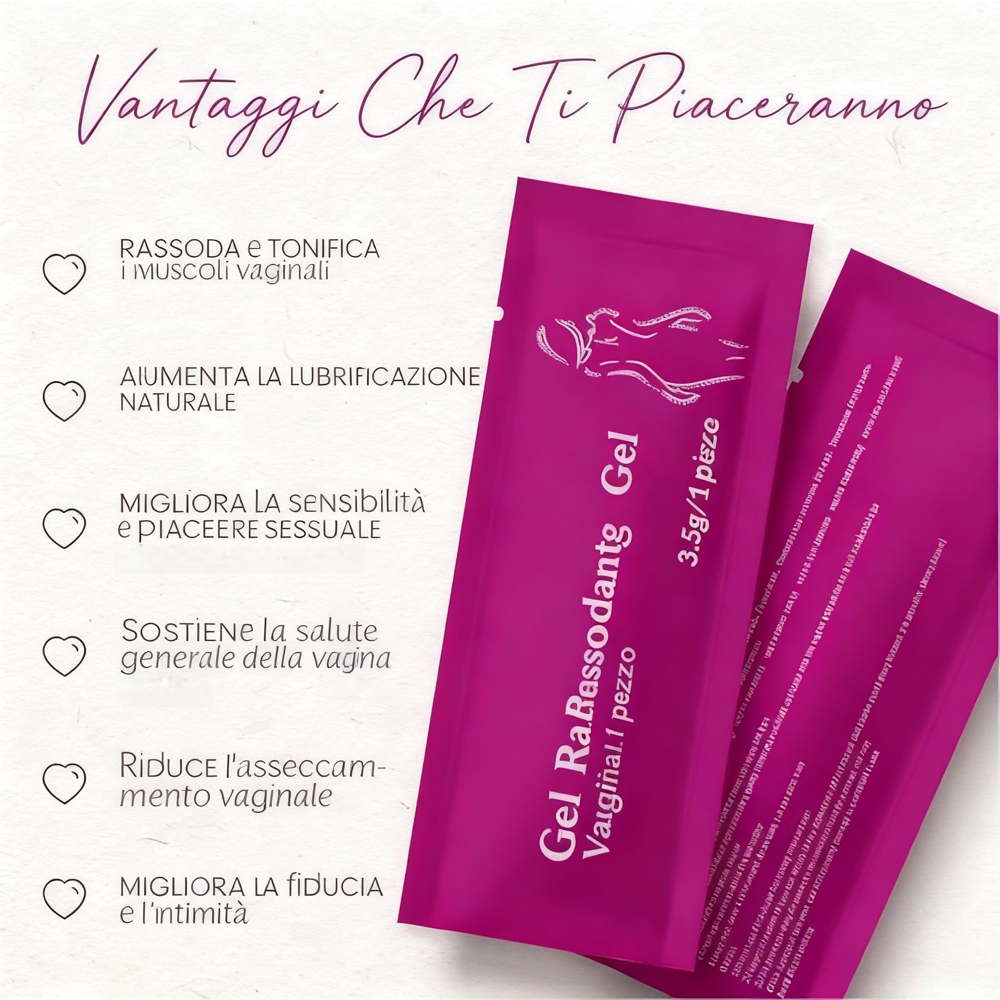 Gel Astringente Vaginale – Idratante Intimo Monodose 3,5 ml con Aloe Vera e Ginseng – Tonicità, Freschezza Anti-Odore, Benessere Intima Femminile – Applicatore Pre-Riempito (5 pz) - 3