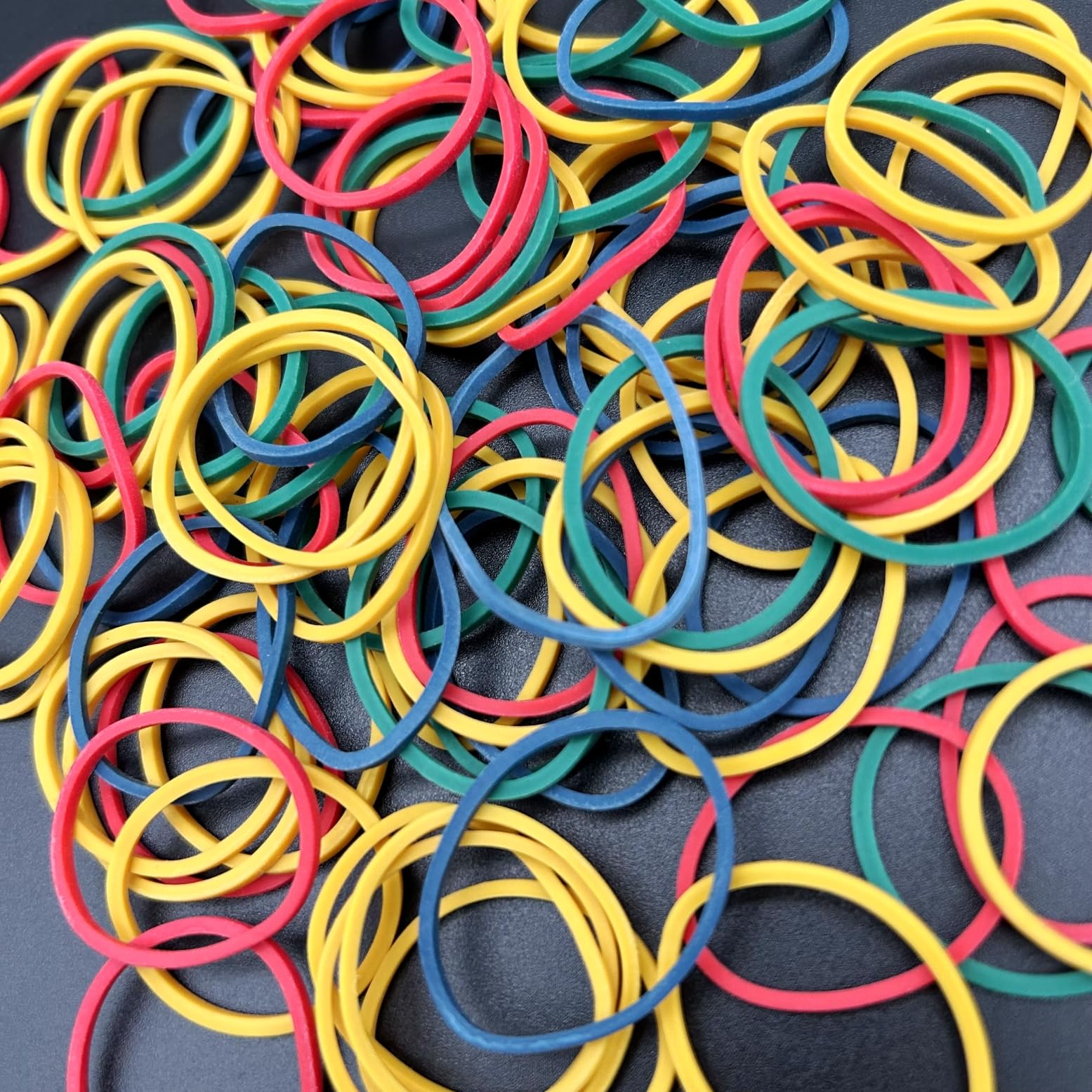 Elastici Gomma Spessi 100 Pezzi - 25mm X 1.5mm Per Ufficio, Scuola E Casa - Foto 8