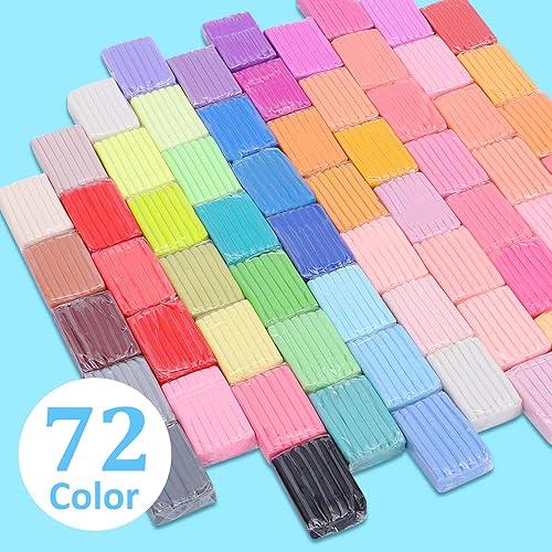 Miniatura 34 de Kits de arcilla polimérica de 50 colores, arcilla de modelado de Navidad para niños, molde de bricolaje, horno, arcilla con caja de almacenamiento