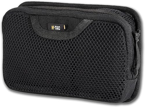 M-Tac Bolsa táctica Insertar Organizador modular Utilidad Admin Bolsa Gancho Sujetadores - Bolsillo de malla