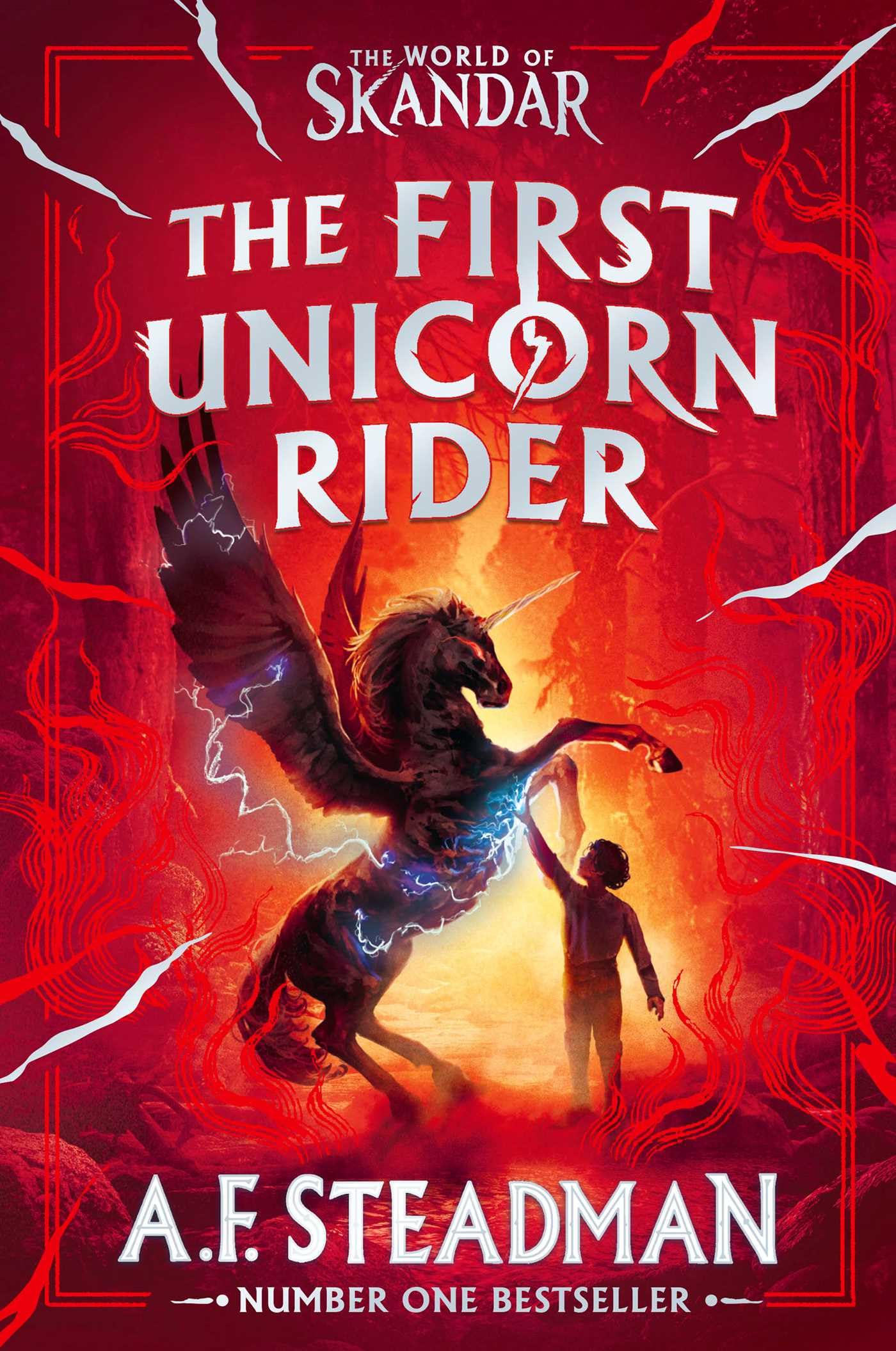 World of Skandar: The First Unicorn Rider by A.F. Steadman Hardback