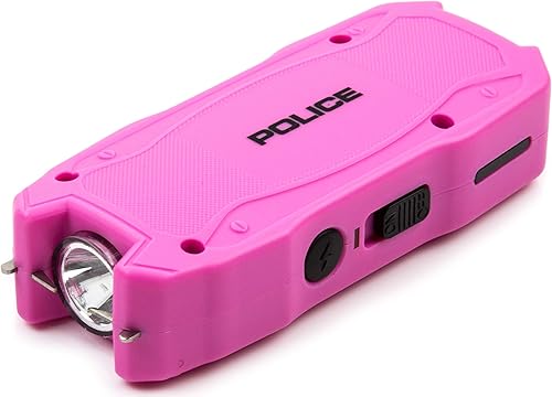 Miniatura 2 de Police Stun Gun Burn Pepper Spray Combo Mujeres Hombres Autodefensa - 1901 Rosa