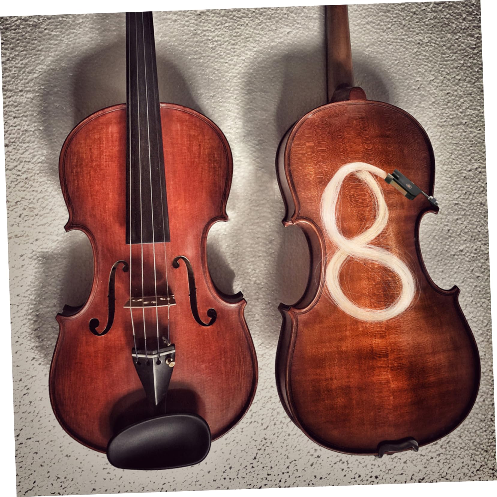 ibasenice Violin Bow Hair Di Alta Qualità Ricambio Criniera Di Cavallo Naturale Per Violino Facile Installazione Per Musicisti Principianti e Professionisti Accessorio Per Strumenti Corda