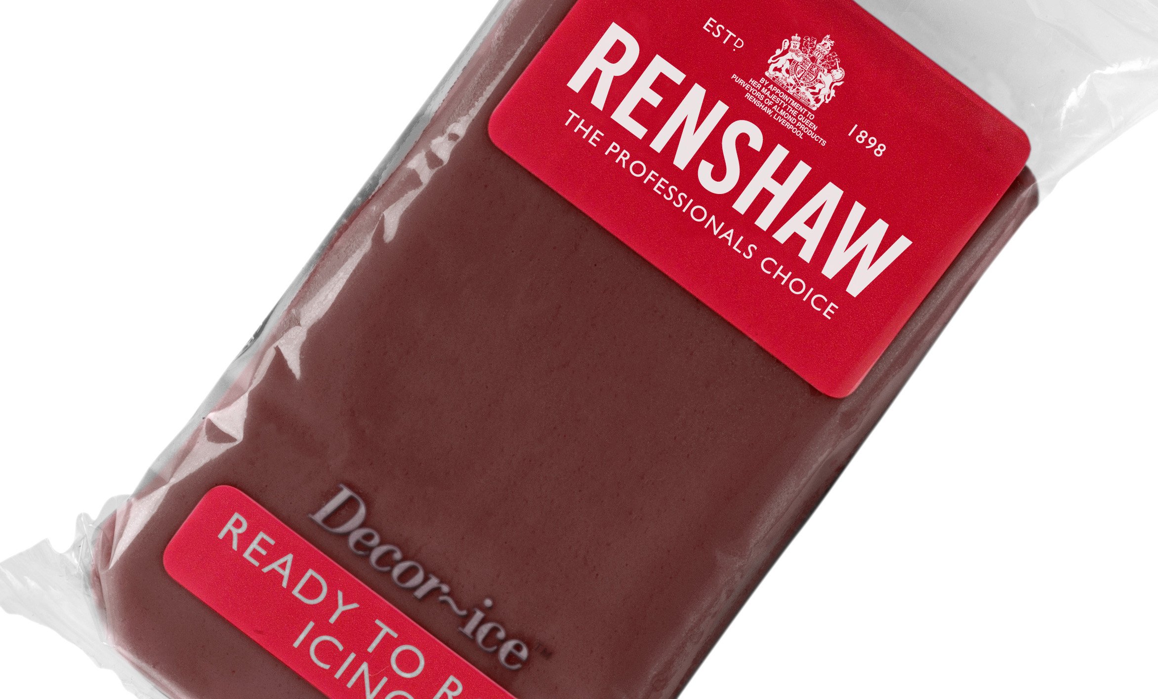 Renshaw Decor-Ice Ready To Roll Icing - Chocolate Flavoured (2.5kg)