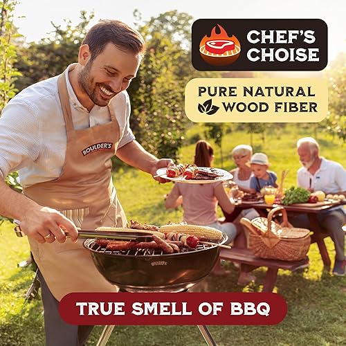 Miniatura 5 de Cubos iniciadores de fuego, 160 piezas - Paquete al por mayor - Inicio rápido de parrilla BBQ con carbón - Inodoros e impermeables - Cuadrados