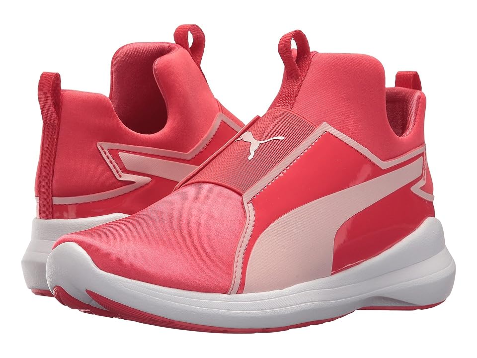 

Puma Kids Rebel Mid Satin (Big Kid) (Paradise Pink/Pearl) Girls Shoes