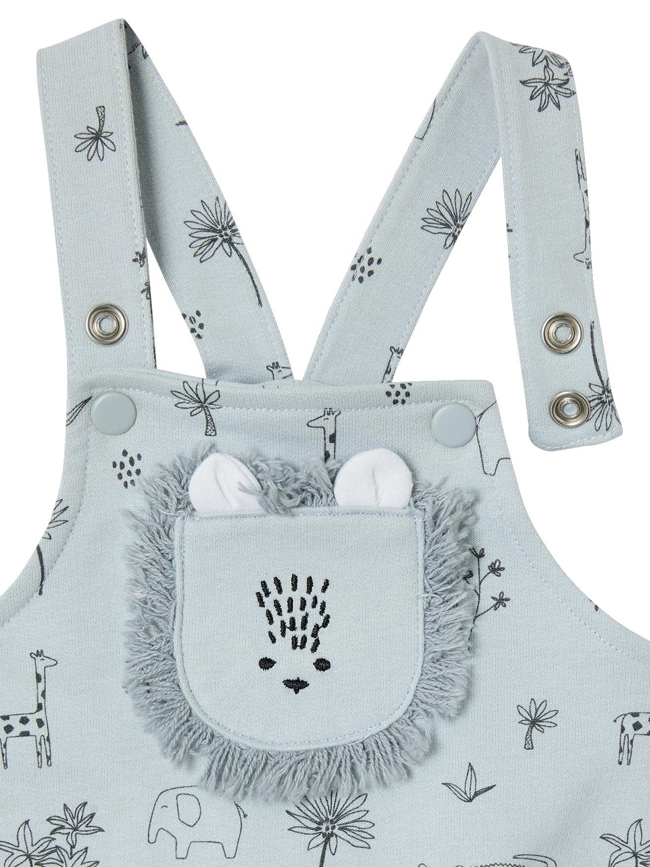 VERTBAUDET Ensemble 3 pièces naissance salopette + body + foulard