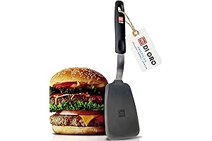 DI ORO Silicone Turner Spatula: The Ultimate Companion for Nonstick Delicacies