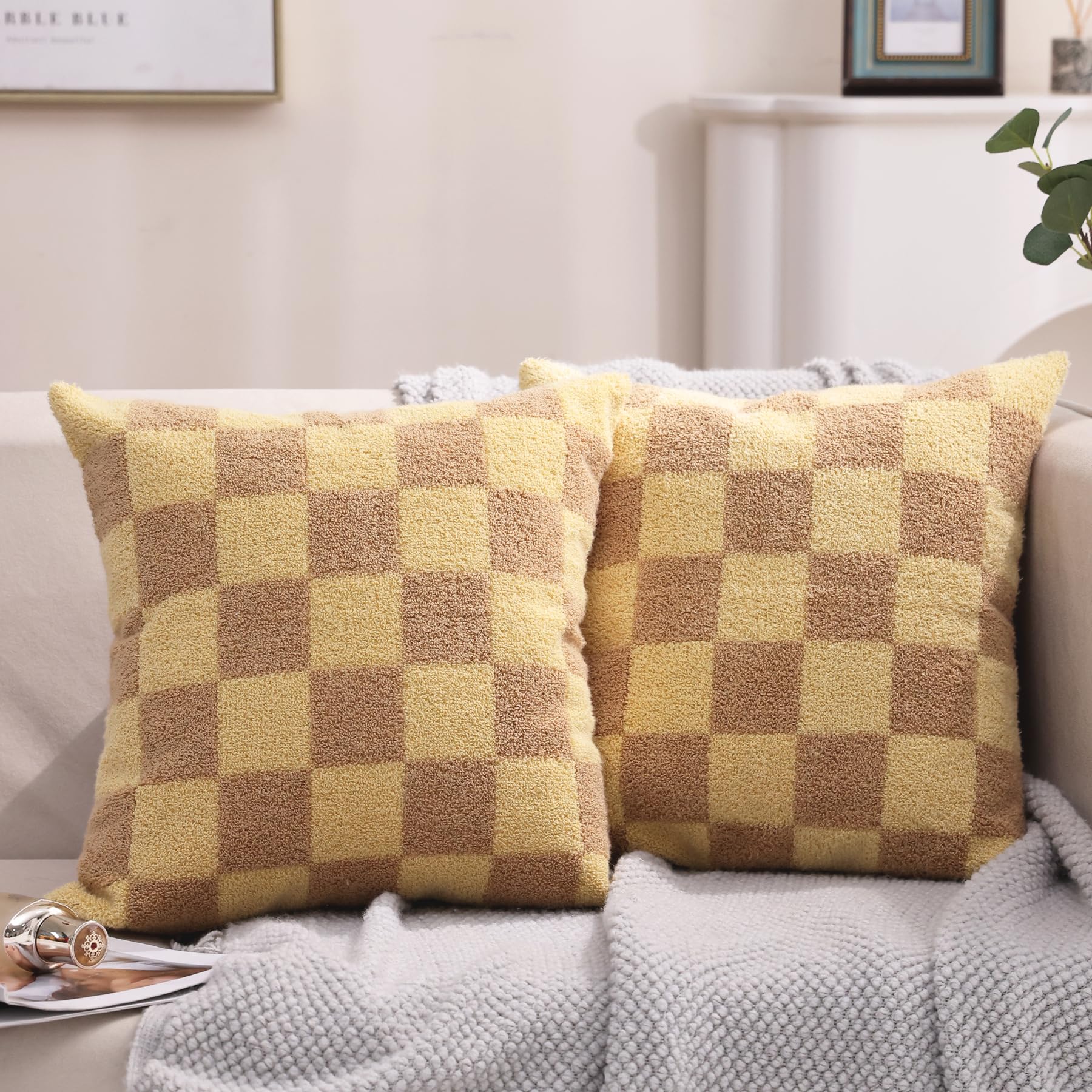 Funda De Cojín De Poliéster Con Tampado Bohemio Nórdico, 45x45cm, Decoración Moderna Para Sofá Y Hogar - AliExprs 15