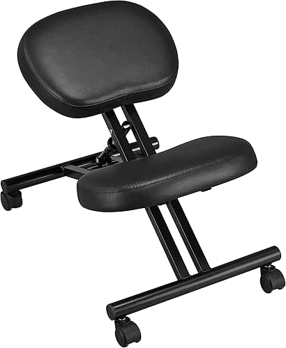 Topeakmart Home Office Ergonomic Kneeling Chair Adjustable Knee Stool Posture