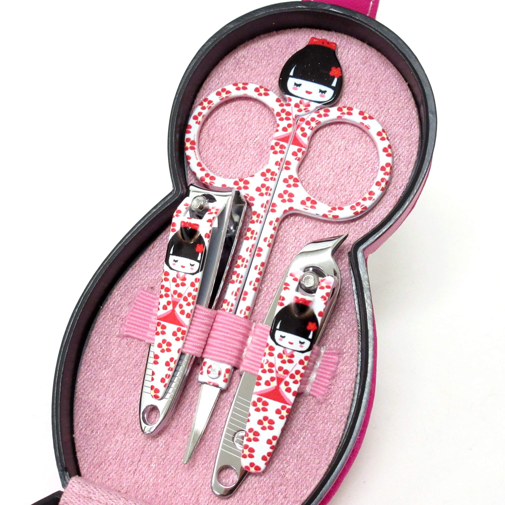 こけしデザイン ネイルケアセット こけしデザイン ネイルケアセット 爪切り6点セット ネイルケア