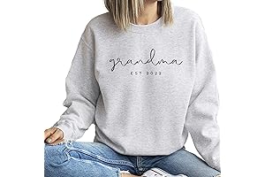 Grandma's Cozy Crewneck: A Cherished Keepsake for the Doting Matriarch
