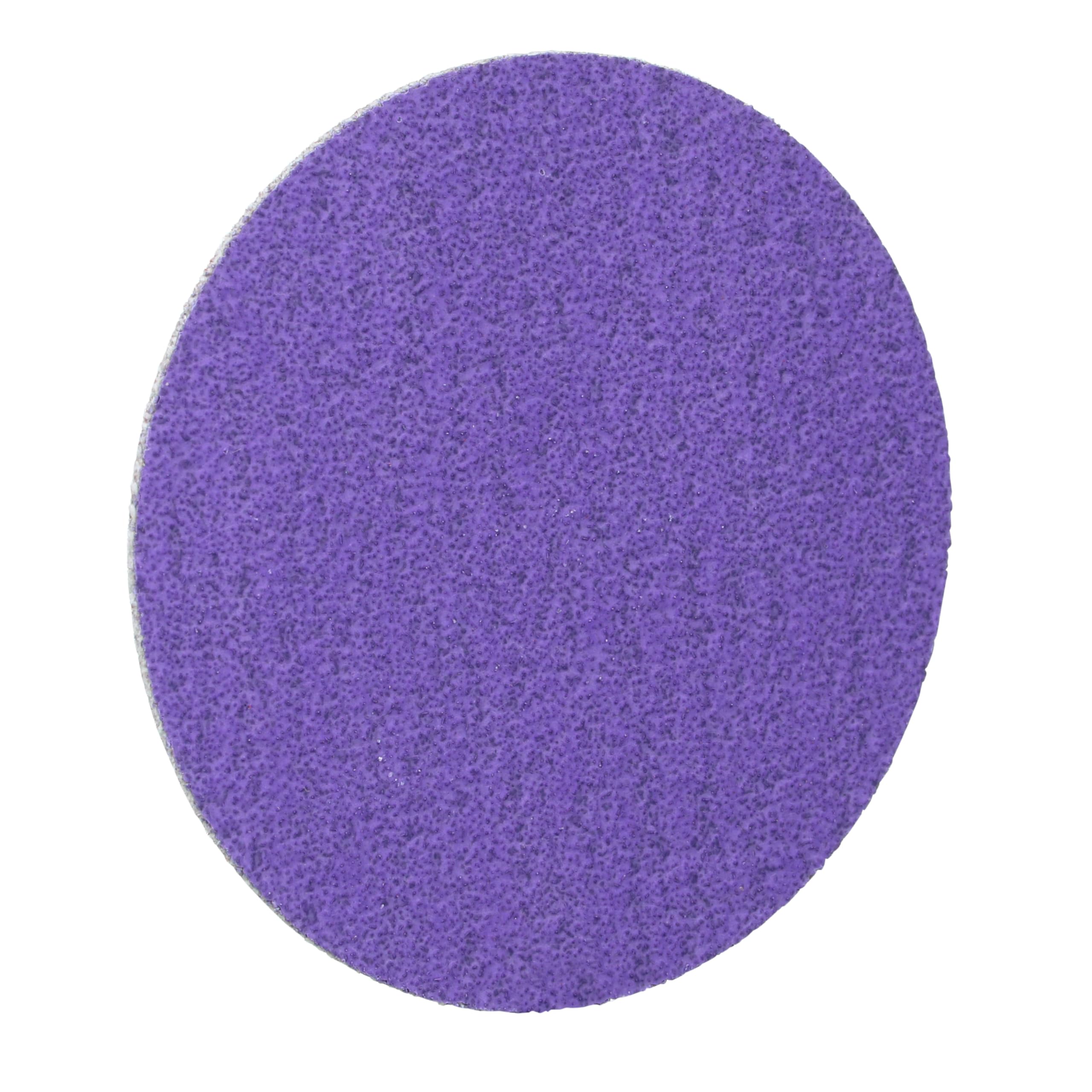 3M Cubitron 3 Roloc Durable Edge Disc 1184F, 36+ YF-weight, TR, Purple, 76 mm, 50/Carton - Image 4