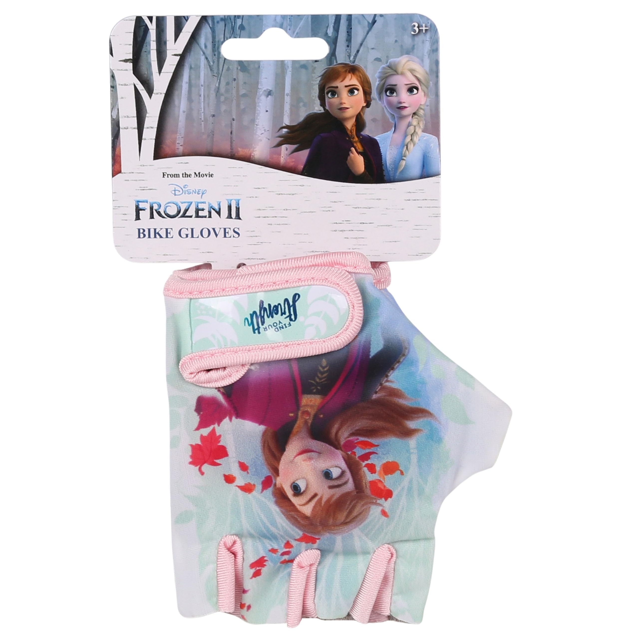sarcia.eu Disney Stitch Kinder Fahrrad-Handschuhe für Mädchen, mit Klettverschluss