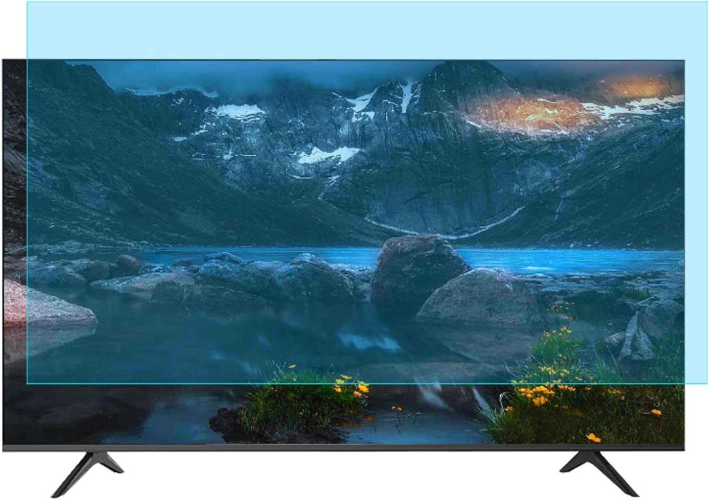Copertura dello schermo TV di blocco della luce bl Schermo TV antiriflesso antigraffio con blocco della luce blu o dimensioni multiple for LCD OLED LED(50 Inches 1101x620 mm)