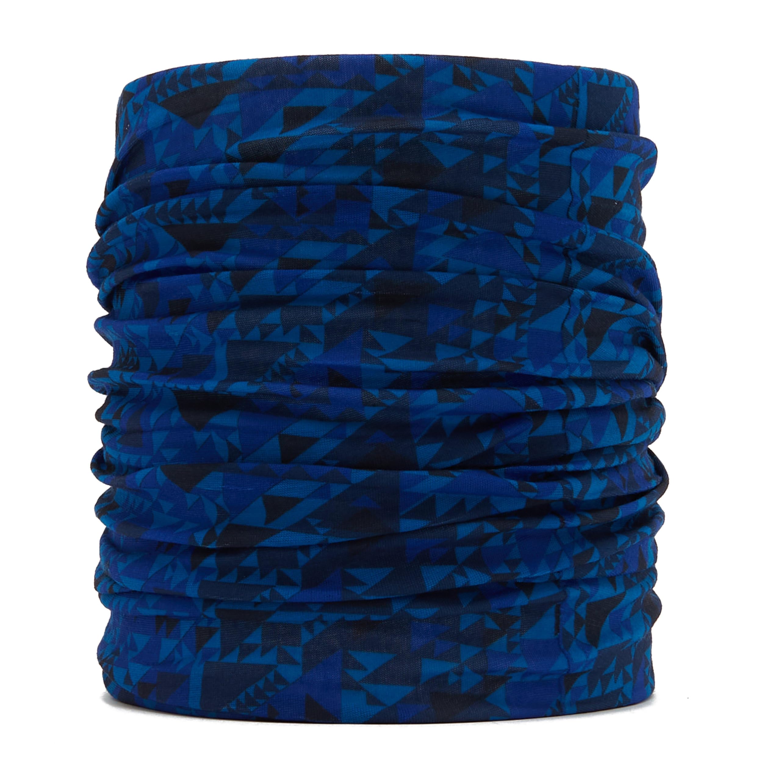 Peter Storm Unisex Recycled Chute, Neck Gaiter, Scarf, Multifunctional Outdoor Headwear (Blue/Black)