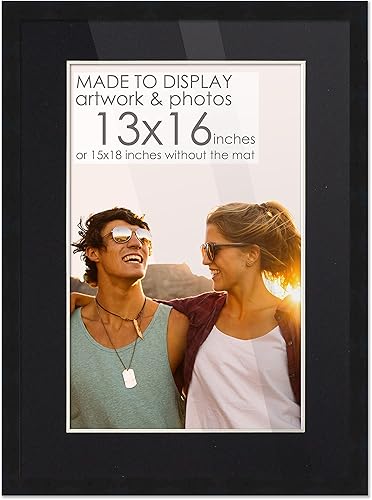 Miniatura 9 de CountryArtHouse 7x10 Frame White Solid Wood Picture Frame with White Mat  9x12 Frame Matted to 7x10  Display Your Picture Under UV Acrylic