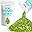 Hemway Eco Friendly Biodegradable Glitter 100g / 3.5oz Bio Cosmetic Safe Sparkle Vegan for Face, Eyeshadow, Body, Hair, Nail and Festival Makeup, Craft - Chunky (1/40 0.025 0.6mm) - Lime Green
