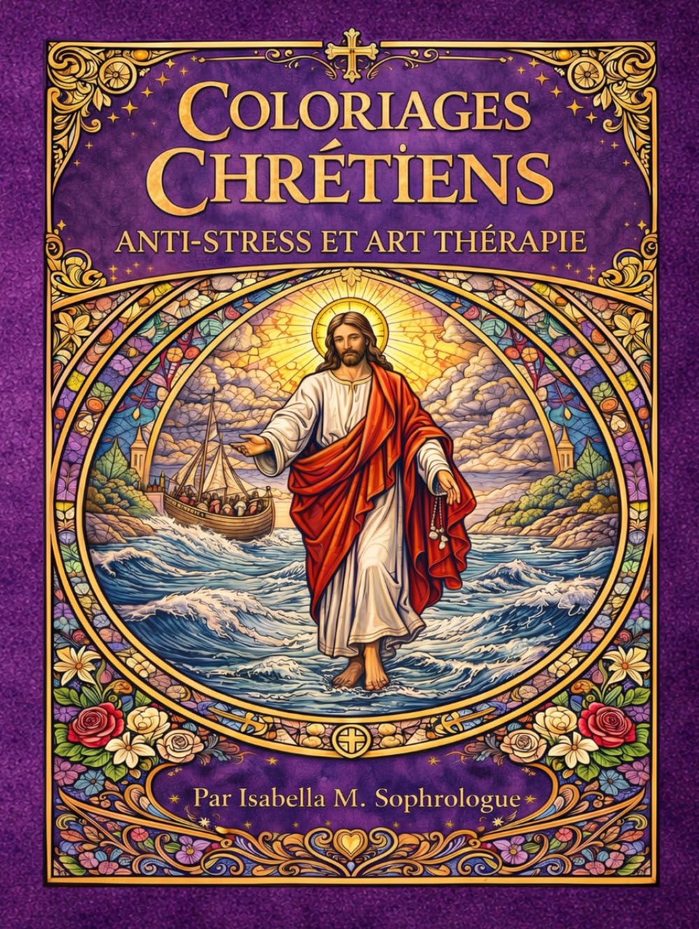 Coloriages Chrétiens: anti-stress & Art Thérapie, Tome 2