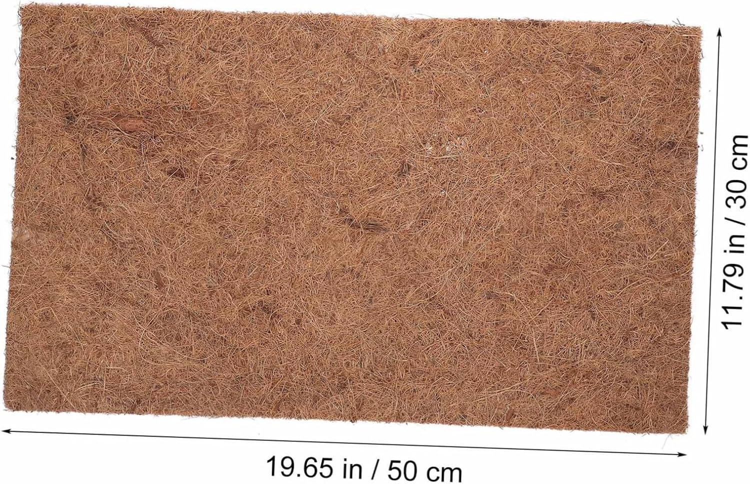 BESPORTBLE 4pcs Coconuts Fiber Blanket for Bearded Dragon Lizard Tank Decor Reptile Mats Carpet