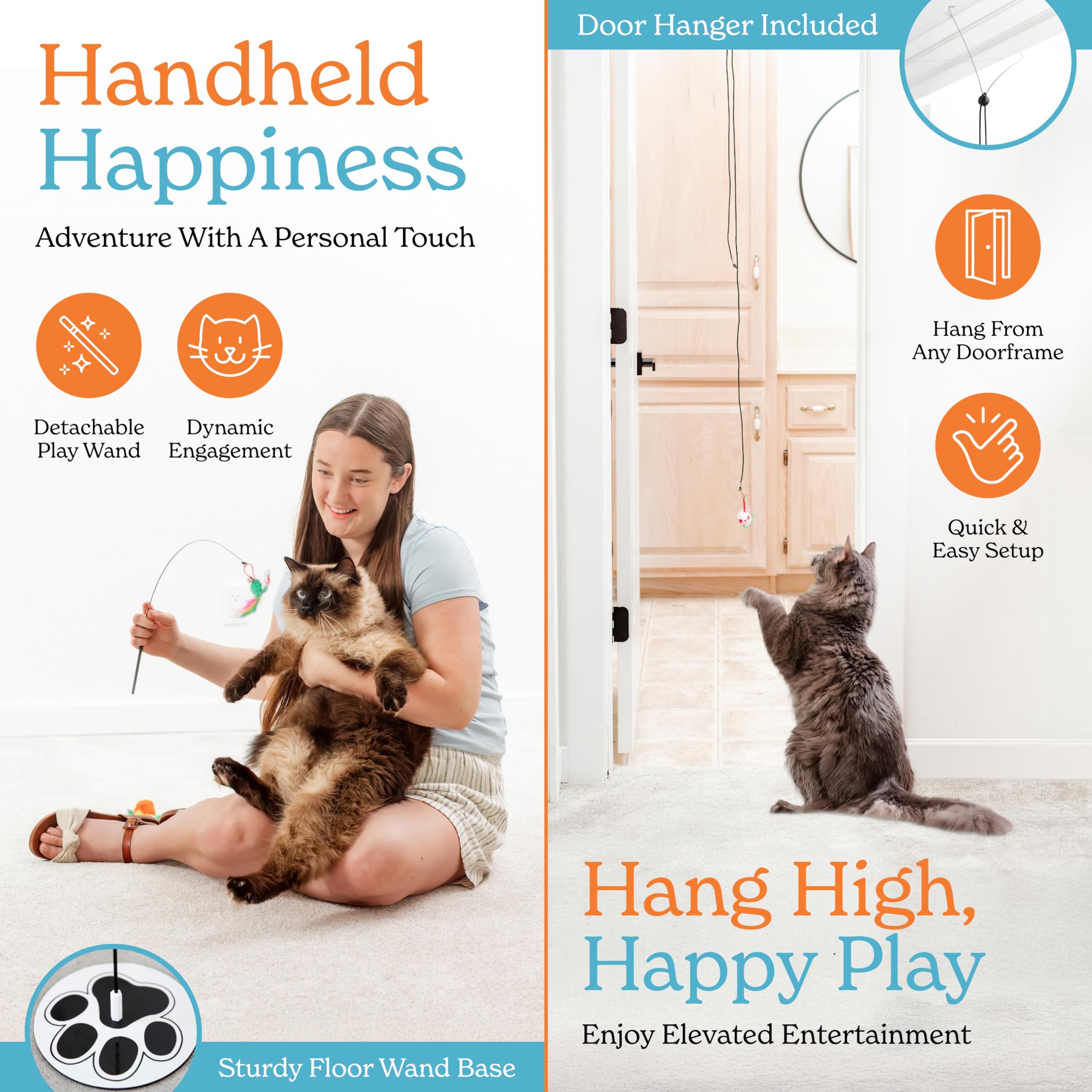 Interactive Cat Toy Cat Toys For Indoor Cats Adult, Training Cat