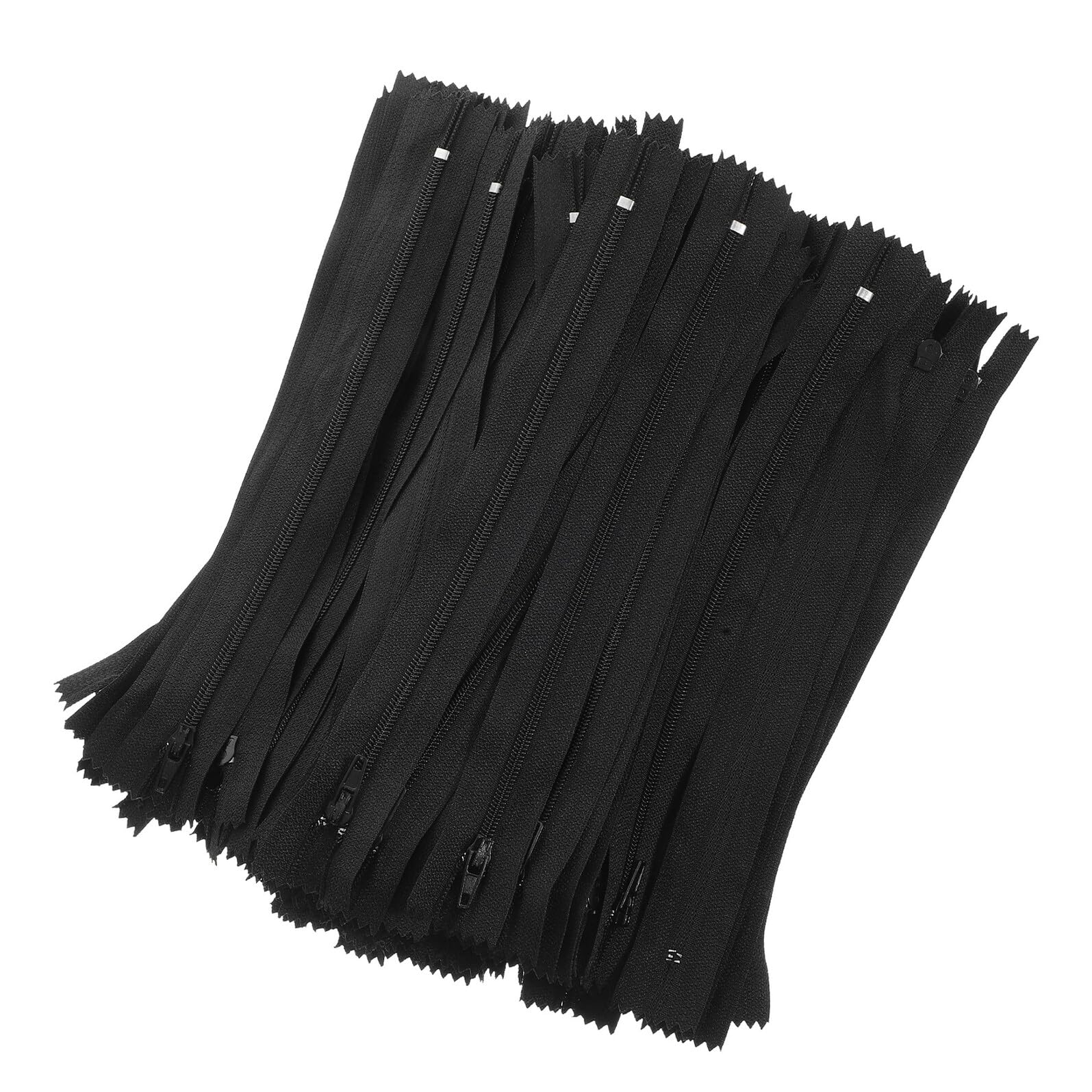 GARVALON 200pezzi Cerniera Invisibile in Nylon per Cucire per Riparazioni di Borse e Indumenti Sostituzione Facile e Resistente