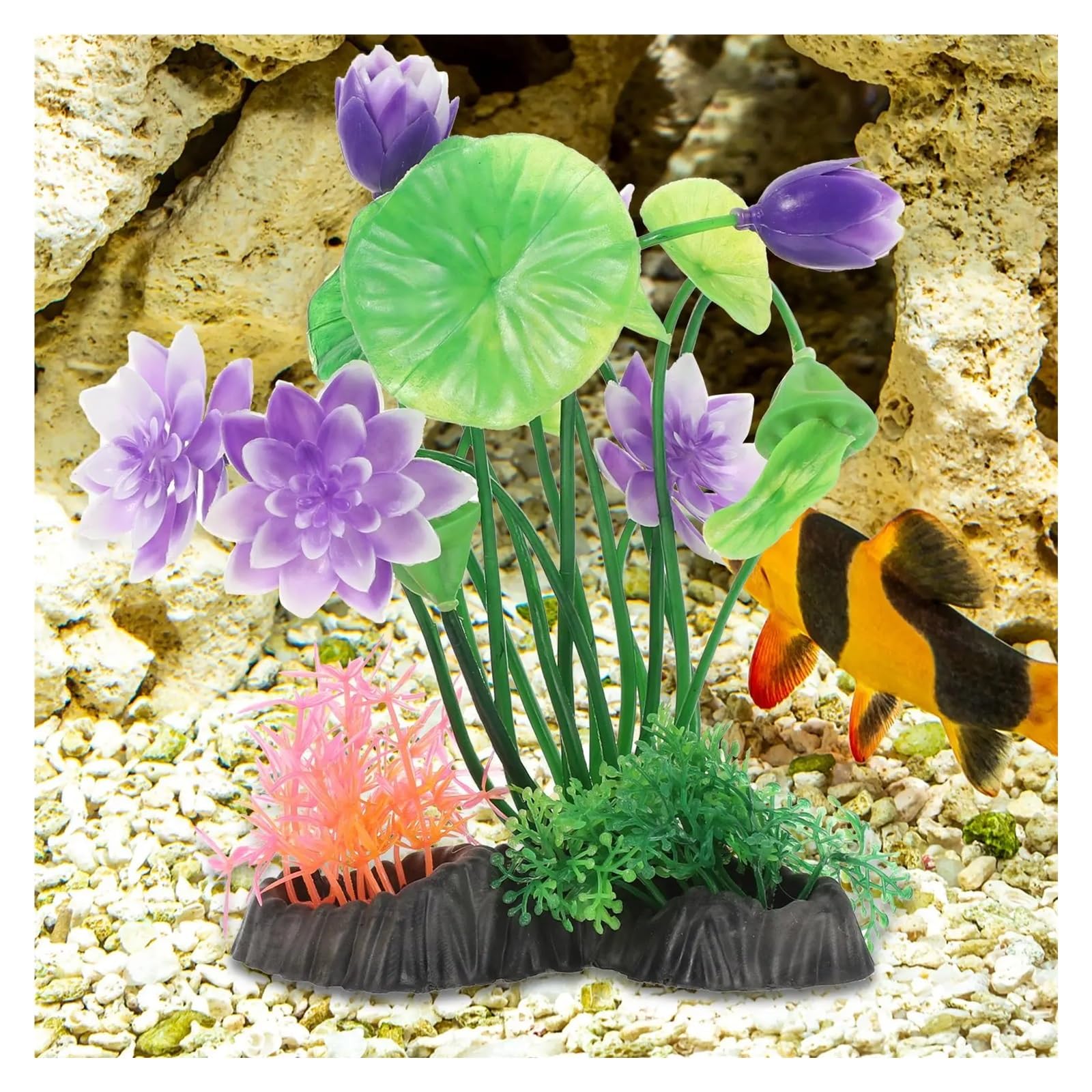 Plantas Artificiales para acuarios, Acuario Y Terrario Plantas Artificiales Verde