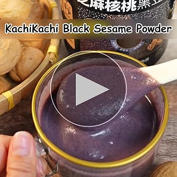 Amazon.com : KachiKachi Black Sesame Walnut Bean Powder - 24.7oz