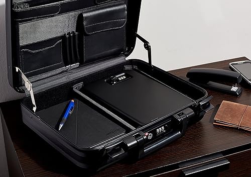 Miniatura 2 de Tienda Basics Caja de seguridad portátil, caja de seguridad, cerradura combinada, XL