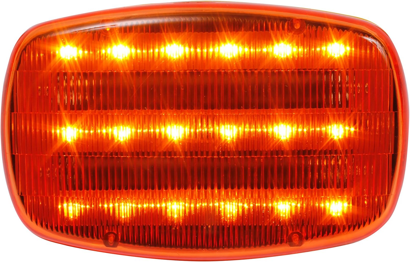 Custer Products Amber led light, battery powered, magnetic, heavy duty magnets,