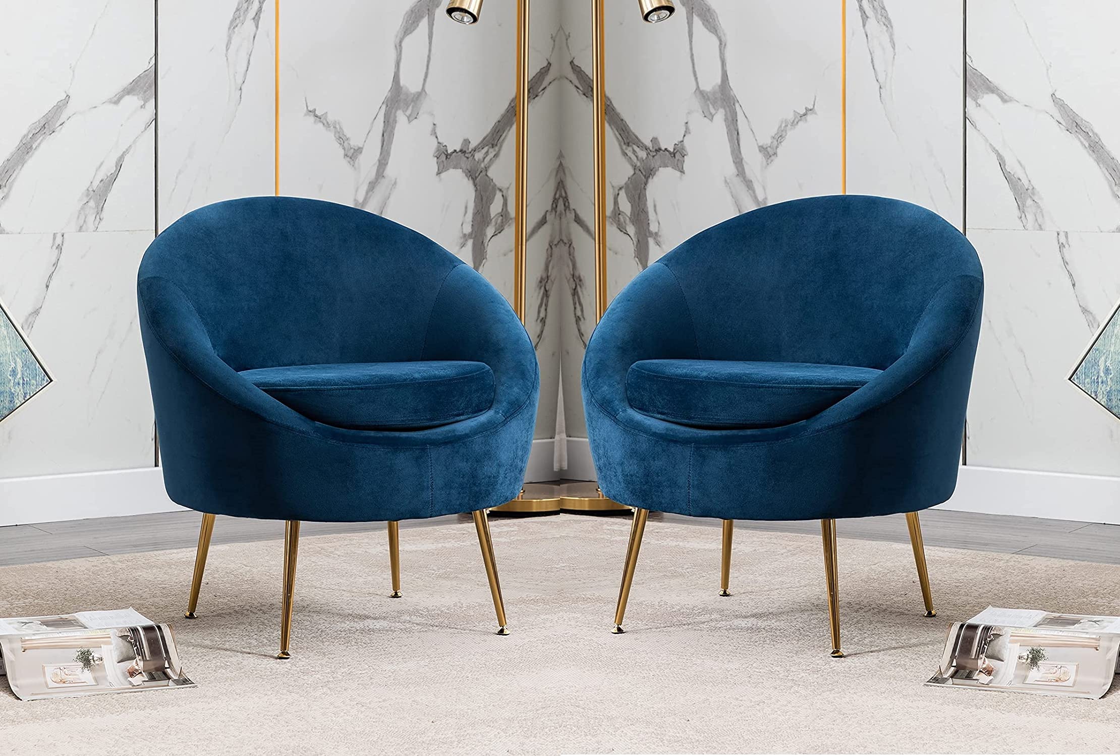 Sofa Set T And T Co Velvet Armchair Occasional Tub Desertcart INDIA