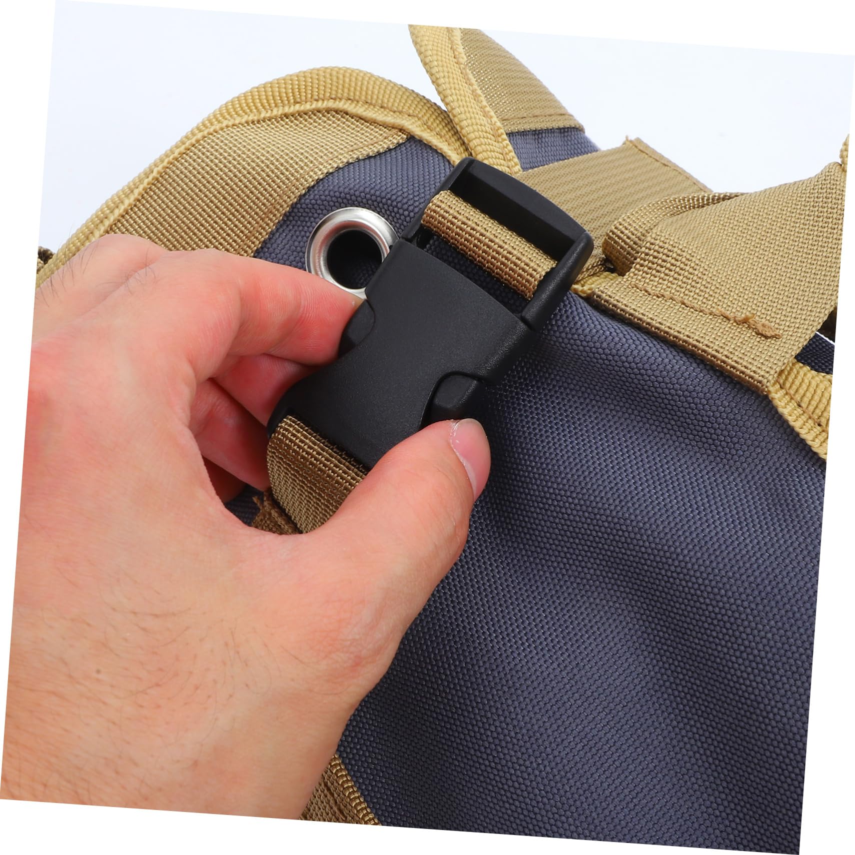 Bolsa Enrollable para Herramientas de Lona, Organizador Portátil