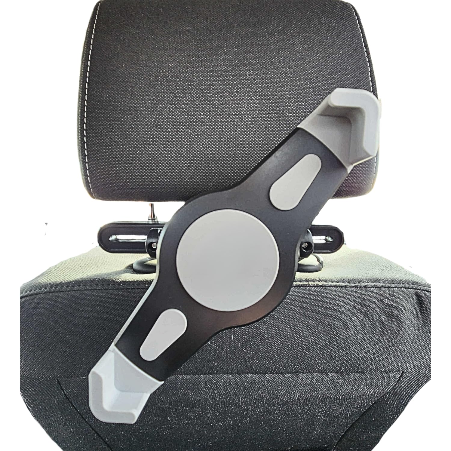 Adjustable Car Headrest Tablet Mount - Universal Tablet Holder for Back Seat Entertainment, Compatible with iPad, Kindle, E-Readers, and 7"-10.5"