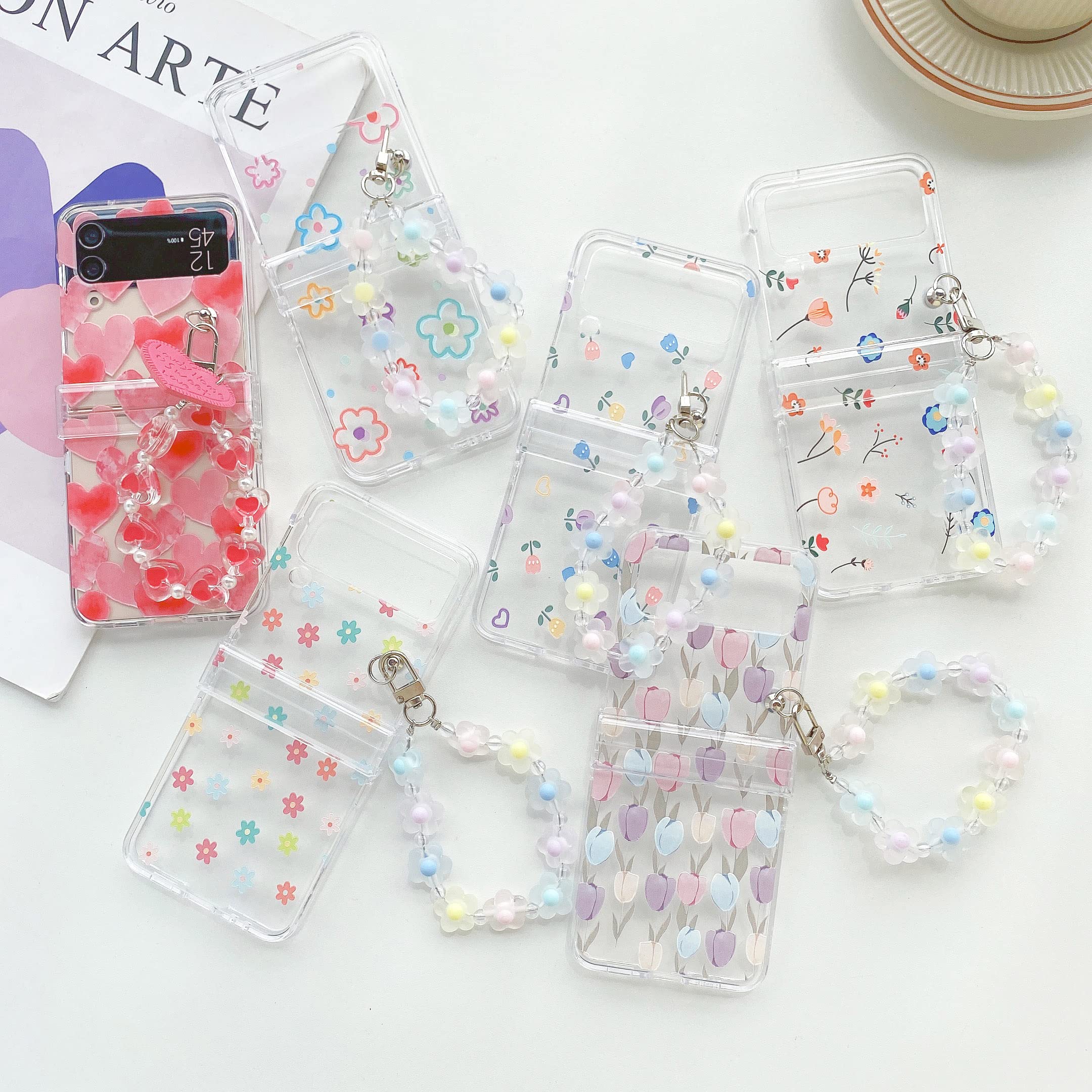 キラリ　3ケース Amazon.co.jp: SONIGRA かわいいZフリップ3ケース、Samsung