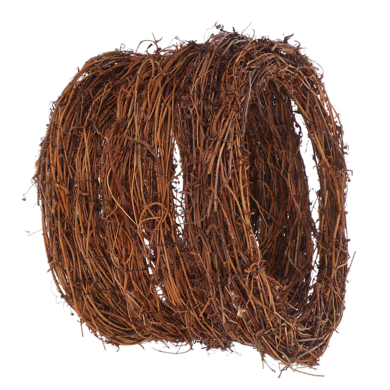 6 Stück Rattan Kranz 30cm Natürliche Kranzringe Für Selbstgemacht Kreative Gestaltung Heim Und Partydekorationen
