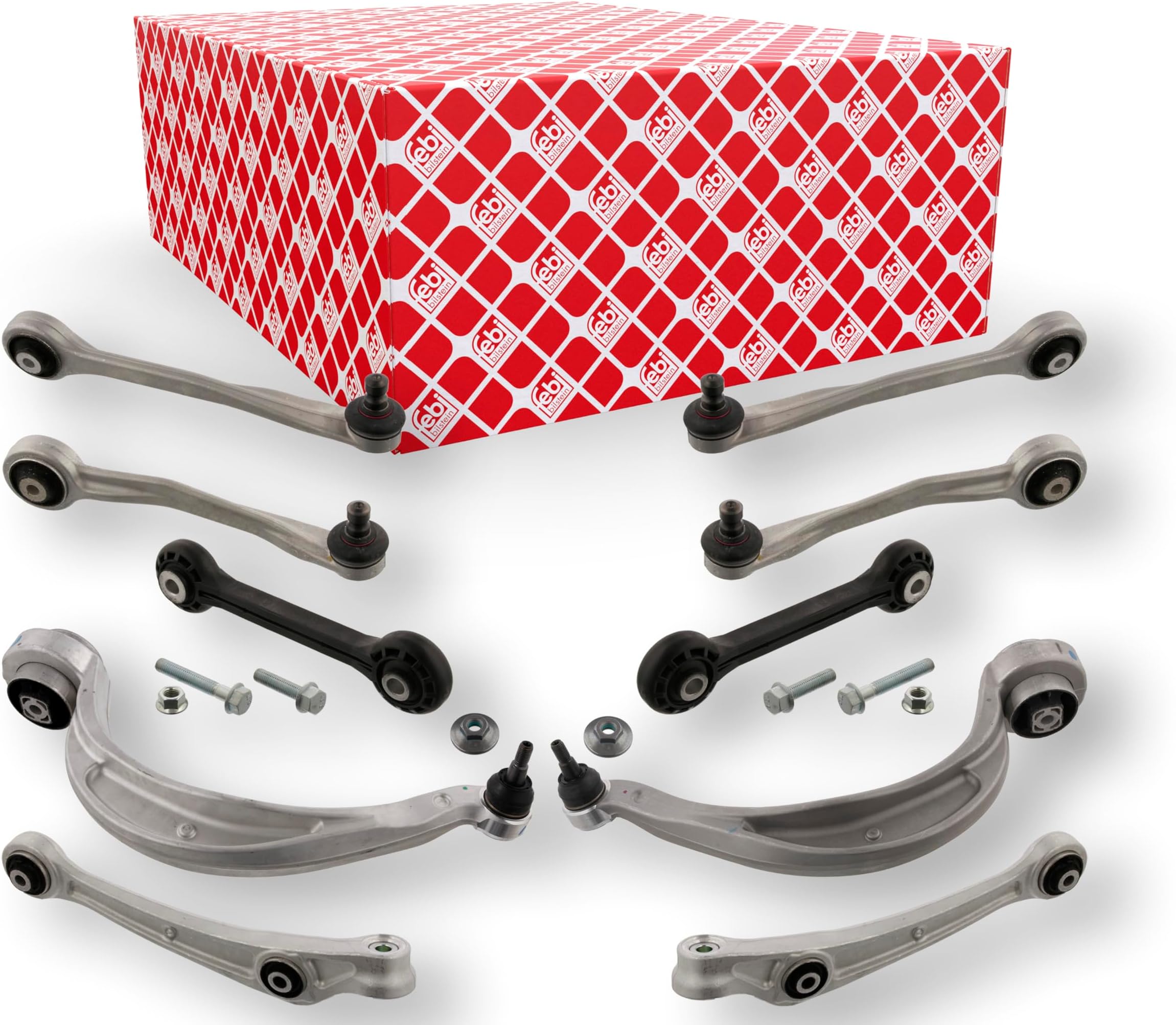 Wheel Suspension Link Set Front FEBI compatible with Audi A4 Allroad A5 Q5 8F7 8K0407151B