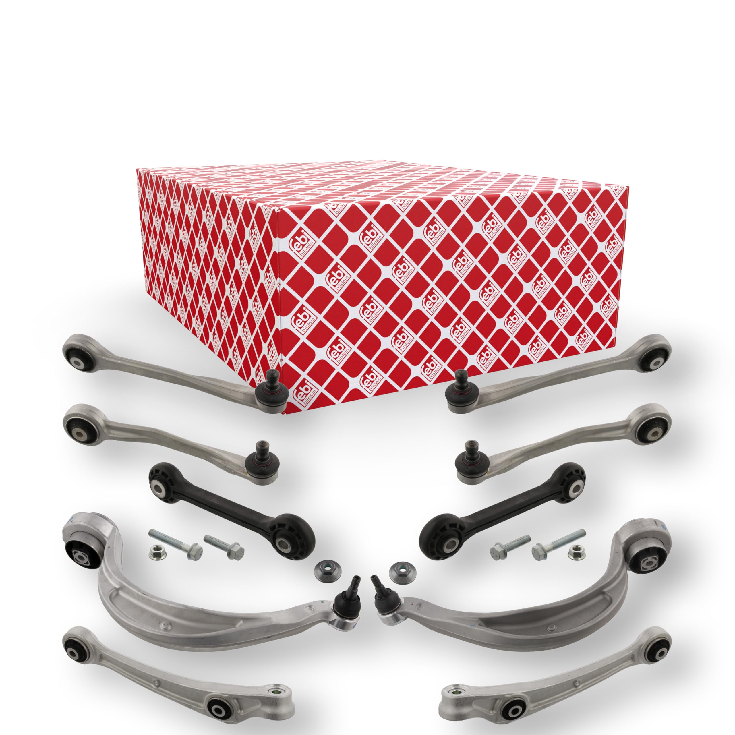 Wheel Suspension Link Set Front FEBI compatible with Audi A4 Allroad A5 Q5 8F7 8K0407151B