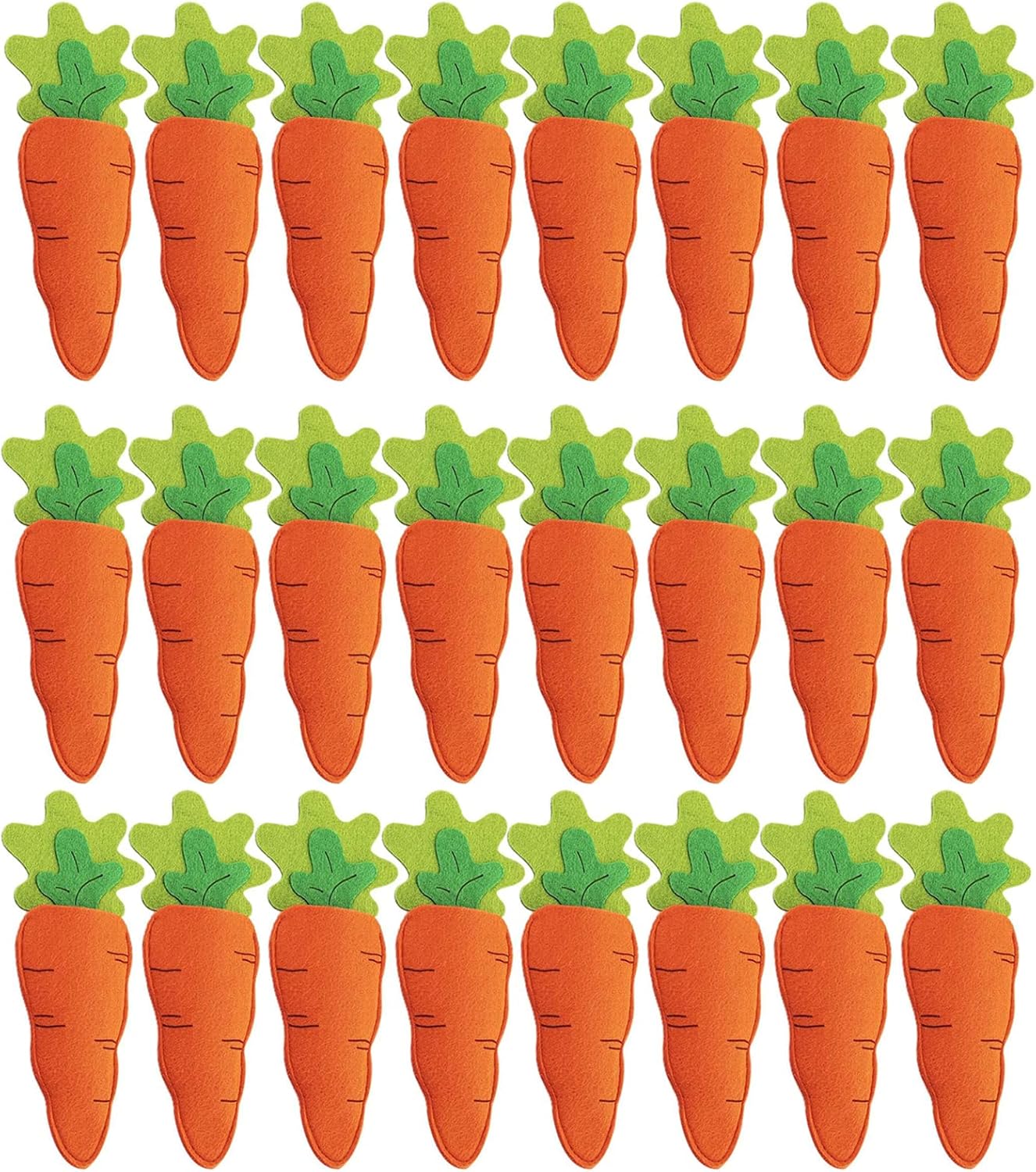 Easter Utensil Cutlery Holders, Easter Carrot Shape